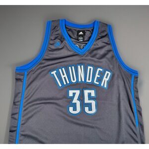 Kevin Durant #35 Oklahoma City Thunder Adidas Jersey +2 Length